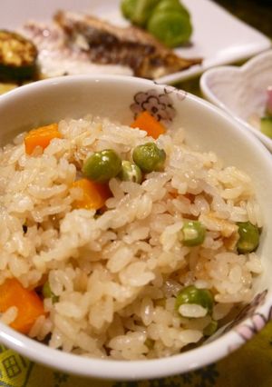 我が家の定番豆ご飯-レシピのメイン写真