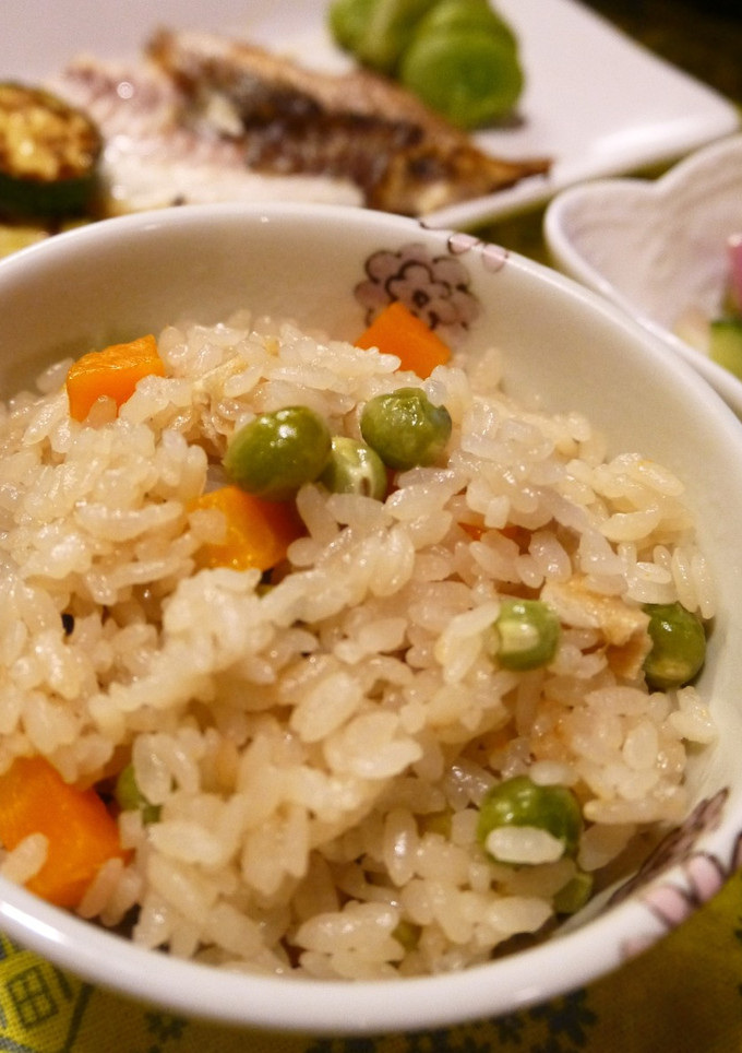 我が家の定番豆ご飯-レシピのメイン写真