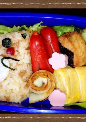 キャラ弁☆簡単☆リスさん☆チーズ不使用-レシピのメイン写真