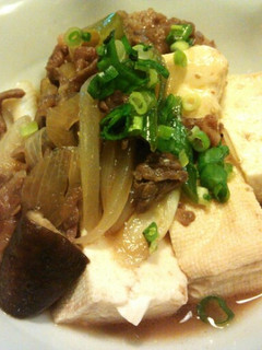 余った牛丼汁で肉豆腐(牛丼レシピ有)-レシピのメイン写真