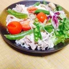ナンプラーを使ったそうめんサラダ-レシピのメイン写真