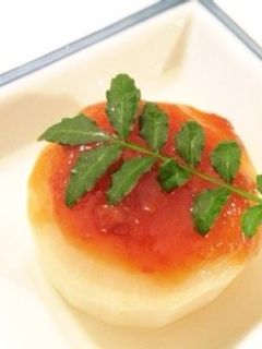 夏の夜のふろふき大根-レシピのメイン写真