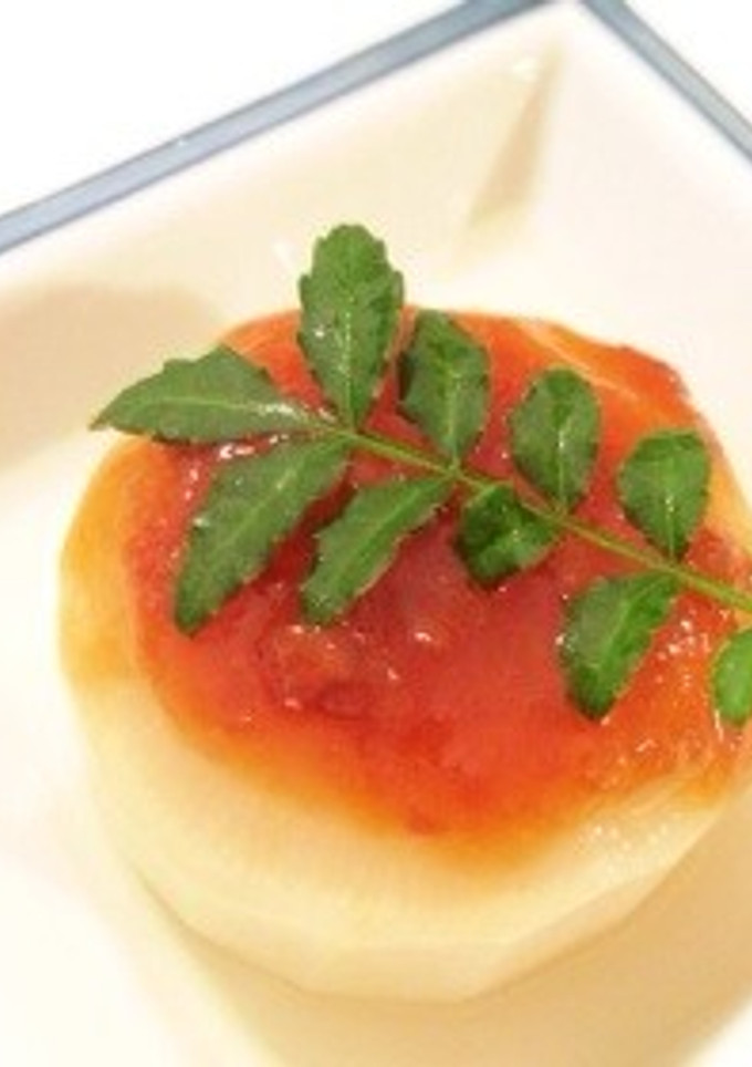 夏の夜のふろふき大根-レシピのメイン写真