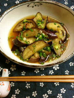 炒め茄子のだしつゆの素びたし-レシピのメイン写真