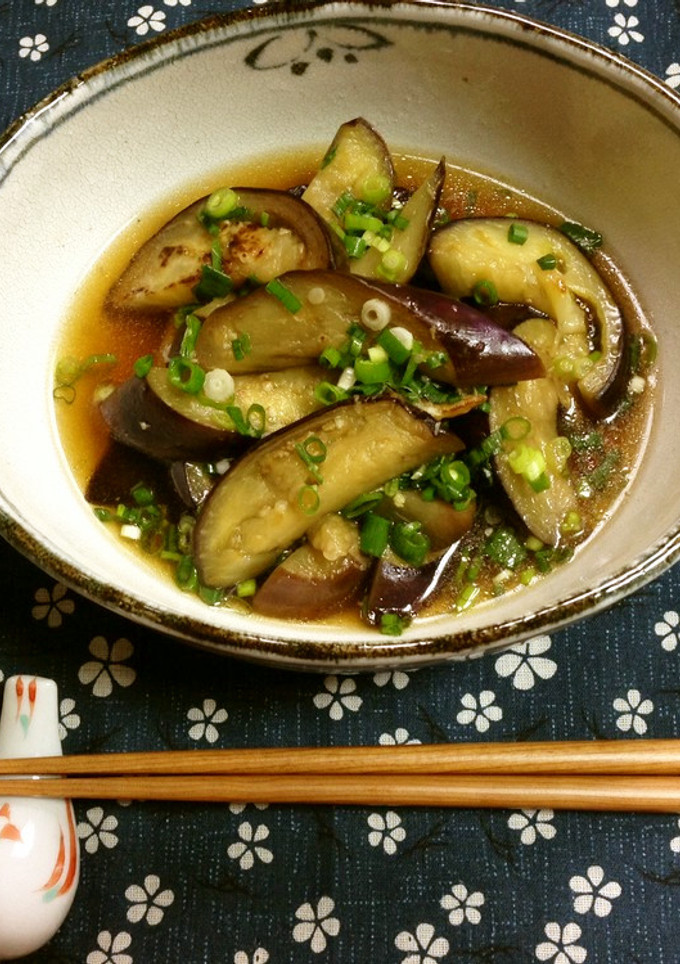 炒め茄子のだしつゆの素びたし-レシピのメイン写真
