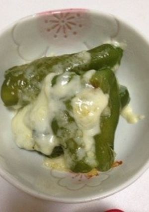ピーマンのチーズ焼き-レシピのメイン写真