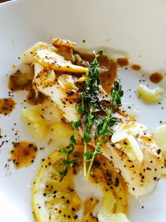 白身魚と香草のレモンバターソテー-レシピのメイン写真