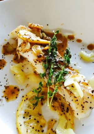 白身魚と香草のレモンバターソテー-レシピのメイン写真