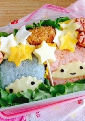 ✳︎キキララ✳︎キャラ弁-レシピのメイン写真