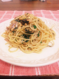 大葉とオイルサーディンのパスタ-レシピのメイン写真
