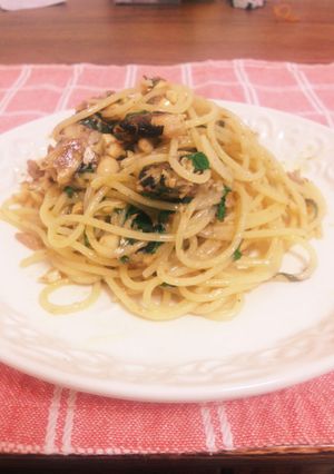 大葉とオイルサーディンのパスタ-レシピのメイン写真