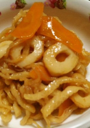 切り干し大根のいため煮-レシピのメイン写真