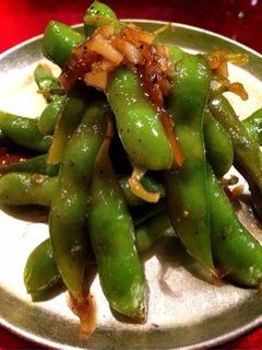 枝豆のマーマレードガーリックバターソース-レシピのメイン写真