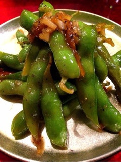 枝豆のマーマレードガーリックバターソース-レシピのメイン写真