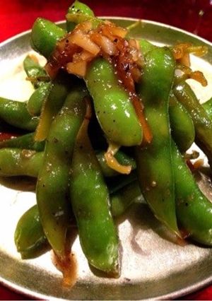 枝豆のマーマレードガーリックバターソース-レシピのメイン写真