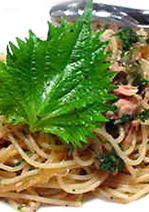 簡単☆大葉とツナの和風冷製パスタ-レシピのメイン写真