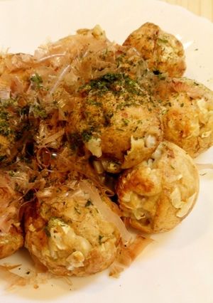 キャベツちくわ入りウスターソースたこ焼き-レシピのメイン写真