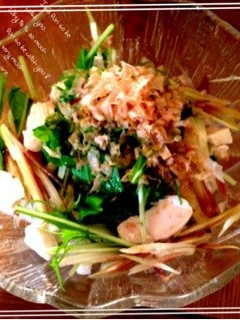 夏の冷涼サラダ♡-レシピのメイン写真