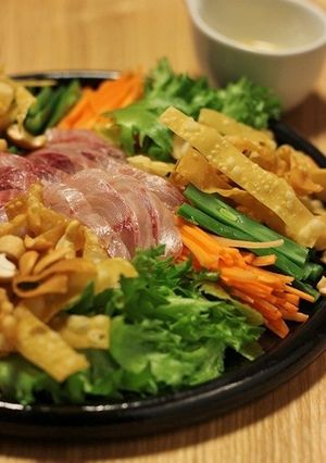 中華風お刺身サラダ-レシピのメイン写真