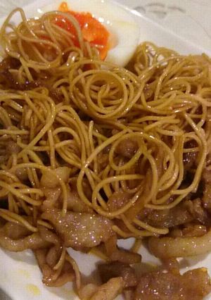ミーゴレン★香港鶏蛋麺&サンバルソースで-レシピのメイン写真