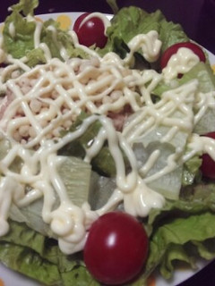 簡単サラダうどん!-レシピのメイン写真