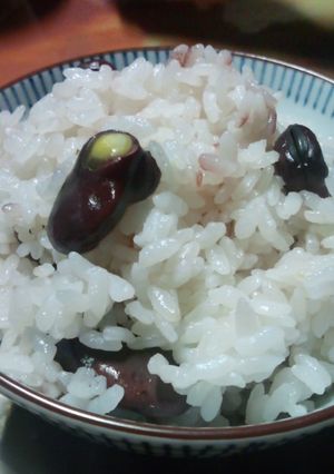 赤空豆ご飯-レシピのメイン写真