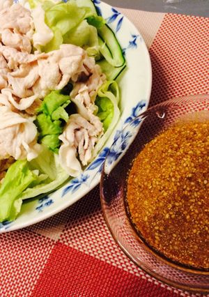 豚肉の冷しゃぶ☆ご飯も進む山椒ピリダレ-レシピのメイン写真
