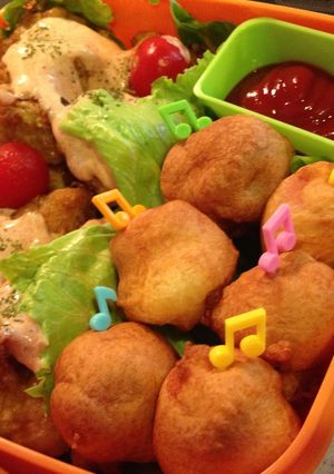 お弁当に♡ミニアメリカンドック-レシピのメイン写真
