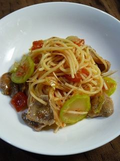 豚タン塩レモンの冷製パスタ-レシピのメイン写真