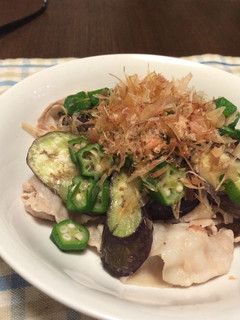 豚しゃぶを少し豪華?に!-レシピのメイン写真