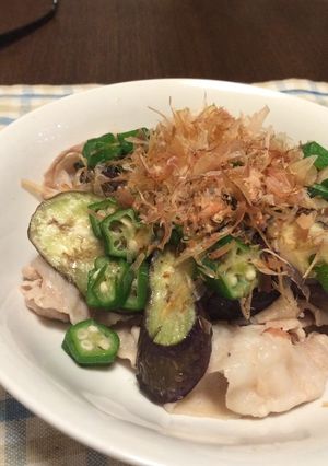豚しゃぶを少し豪華?に!-レシピのメイン写真