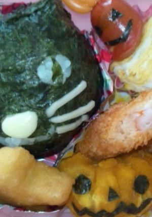 ハロウィンお弁当-レシピのメイン写真