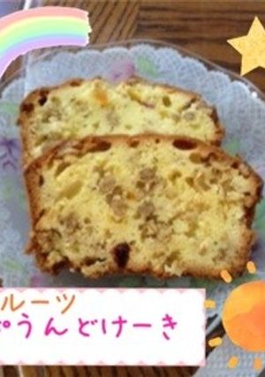 フルーツグラノーラでパウンドケーキ-レシピのメイン写真