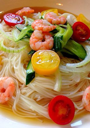 彩り素麺-レシピのメイン写真