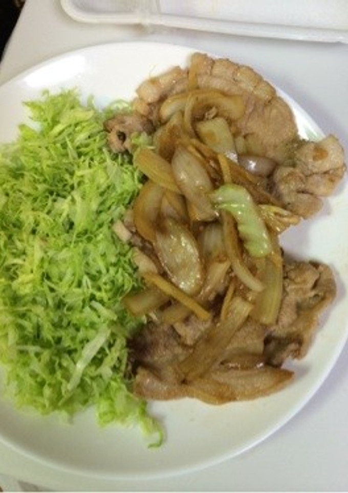 豚の生姜焼き！安い豚コマ使用！（＾ω＾）-レシピのメイン写真