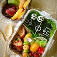 ⚽W杯だ!サッカーのり弁当⚽