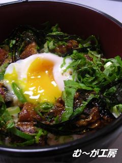 鰻玉丼。-レシピのメイン写真