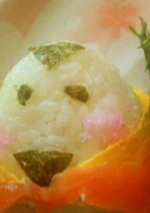 ▼ おひな様 ▼ キャラ弁-レシピのメイン写真
