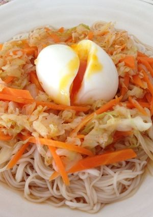 (覚書)一風堂もやしダレで絶品手抜き素麺-レシピのメイン写真