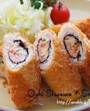 ＊ささ身の明太のりチーズロール＊
