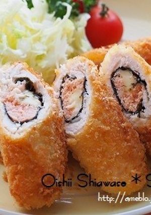 ＊ささ身の明太のりチーズロール＊-レシピのメイン写真
