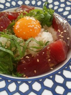簡単!マグロユッケ丼-レシピのメイン写真