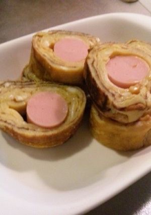 お弁当に◇魚ニソ卵まき-レシピのメイン写真