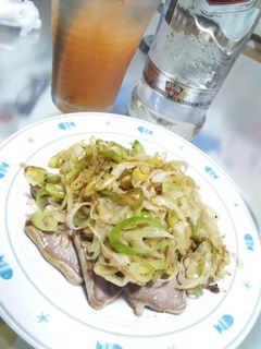 酒がススム!豚タンねぎまみれ-レシピのメイン写真
