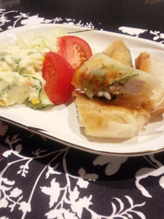 むね肉の梅春巻き-レシピのメイン写真