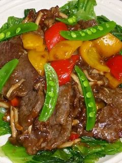塩レモンで牛肉のオイスターソース炒め-レシピのメイン写真