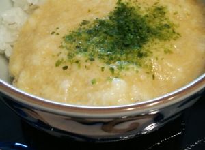 押し麦ご飯！長芋とろろ丼･とろろ汁♪-レシピのメイン写真