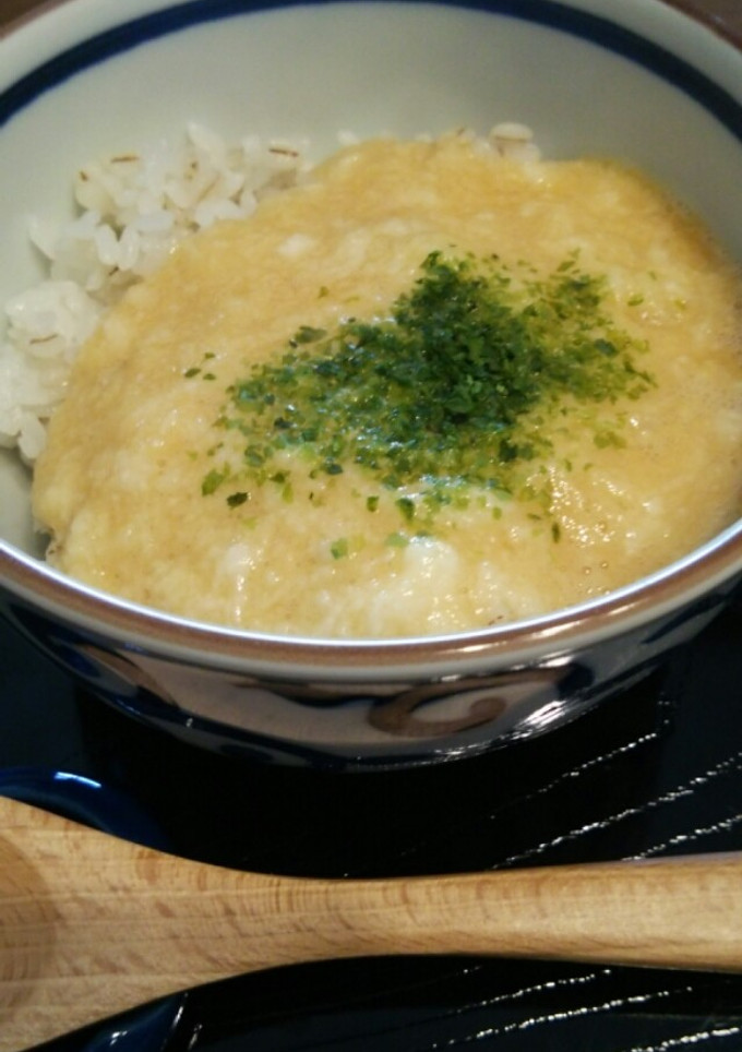 押し麦ご飯！長芋とろろ丼･とろろ汁♪-レシピのメイン写真
