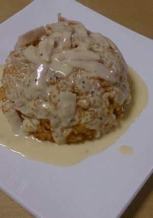 イベントに☆簡単で濃厚カルボナーラご飯-レシピのメイン写真