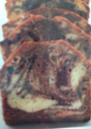 *マーブルパウンドケーキ-レシピのメイン写真